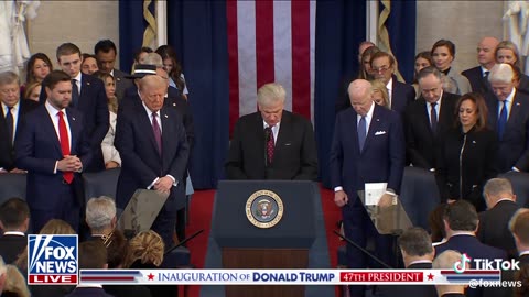 The swear in day of Donald trump's