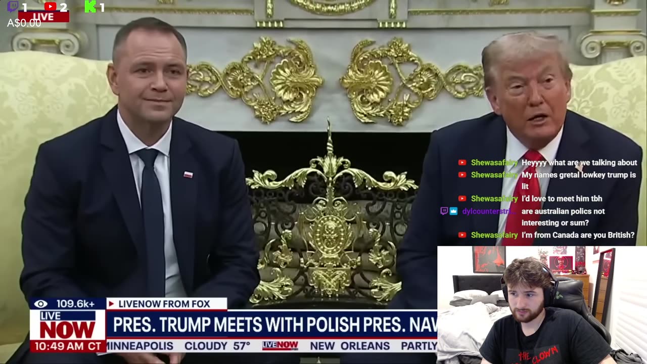 Trump Monday