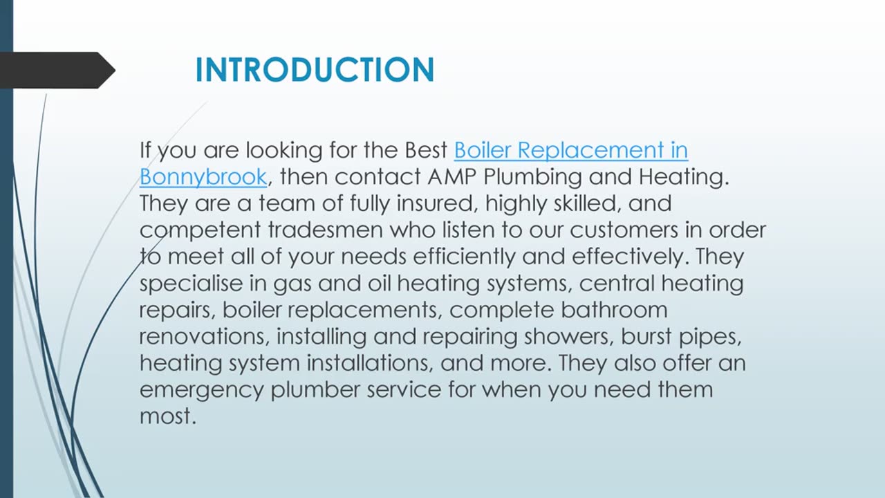 Boiler Replacement in Bonnybrook