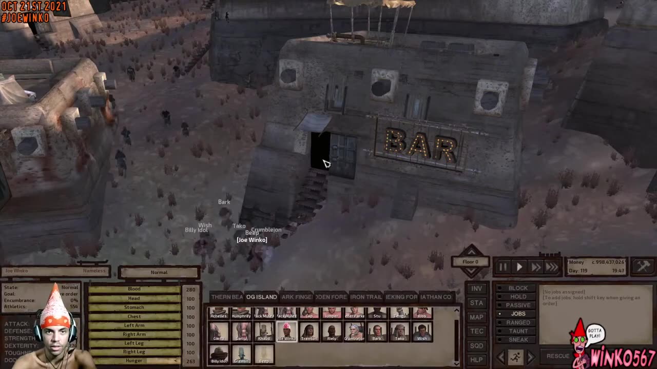 Joe Winko Recruits Beep _ Kenshi Gaming Video _ Joe Winko