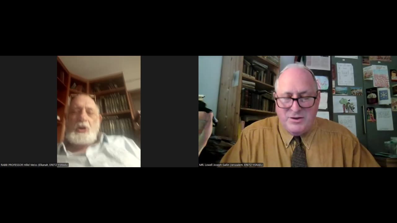 R&B Monthly Seminar: R&B Temple Fellowship (Episode #24 -- Thursday, March 27th, 2025). ChairMAN: RABBI PROFESSOR Hillel Weiss (Elkanah, ERETZ YISRAEL/Land Of Israel)