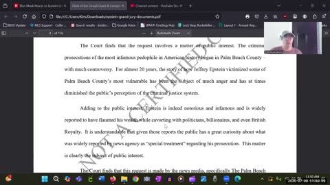 V 1 Epstein Grand Jury Docs Released in 2024