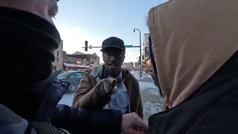 A Somali jumped out of his car to HARASS Nick Shirley as he was walking around Minnesota
