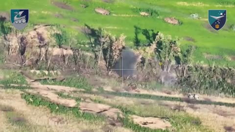 Ukrainian Marines Dropping Shells onto Russian Positions