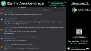 Earth Awakenings - Livestream 1 - #4208 - Live on Rumble/Youtube/X-Twitter/Twitch