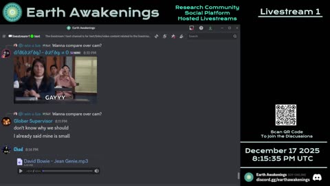 Earth Awakenings - Livestream 1 - #4215 - Live on Rumble/Youtube/X-Twitter/Twitch
