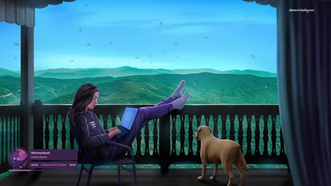 Beautiful views and cozy vibes with my daughter and puppy🐶🎧