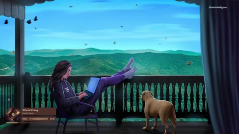 Beautiful views and cozy vibes with my daughter and puppy🐶🎧