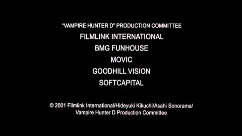 Vampire Hunter D: Bloodlust (2000) (ENG Dub)