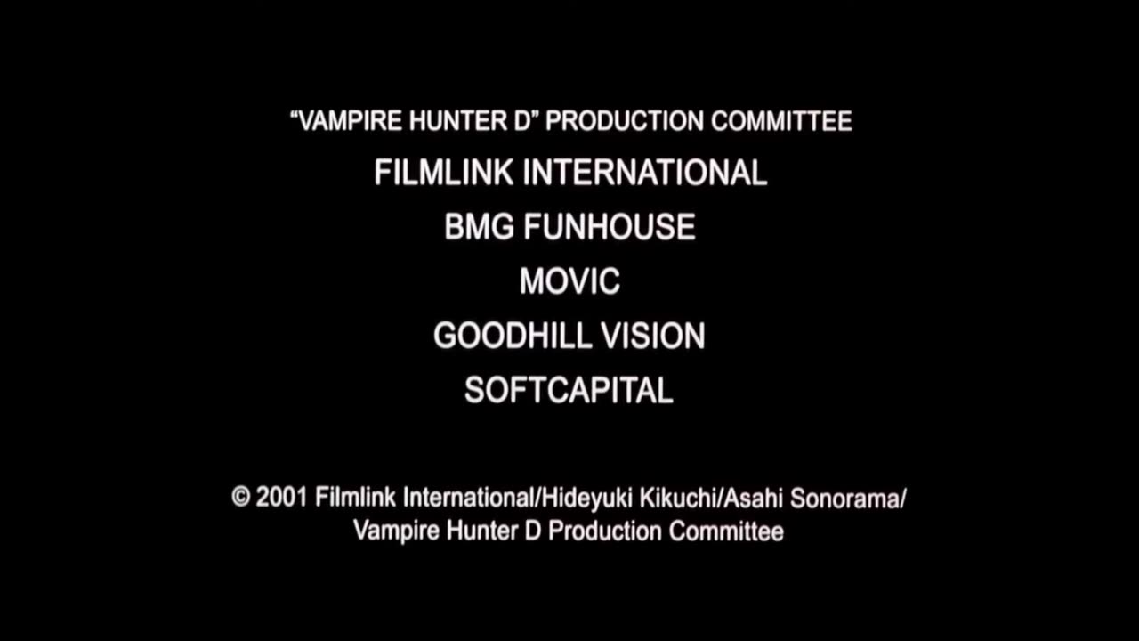 Vampire Hunter D: Bloodlust (2000) (ENG Dub)