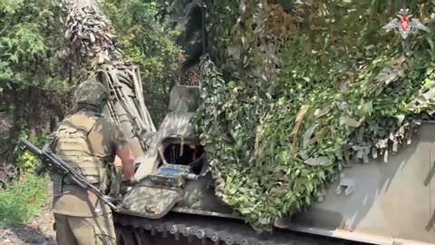 💥🔰 Ukraine Russia War | Russian Tyulpan 240-mm Self-Propelled Mortar in Action | RCF