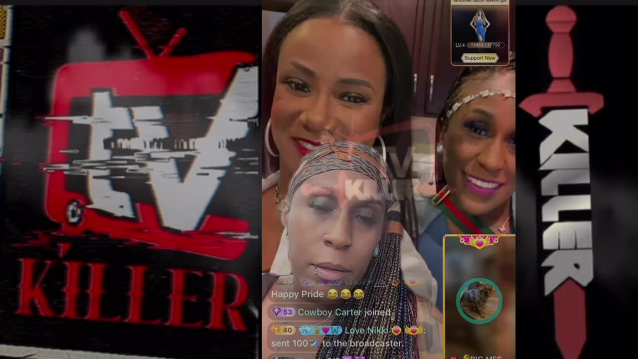 PRETTI MISSY GOING OFF ON VON & MOOK pt1