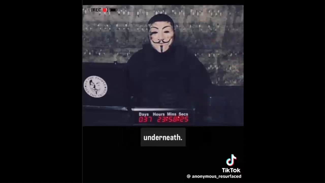 38 DAYS REMAIN: Anonymous Ominous Reveal .......