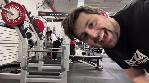 BACK SQUATS 130KG/286LBs for 4 Reps