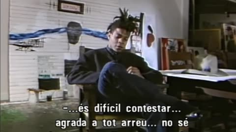 Jean Miche BASQUIAT = rare 1982 video