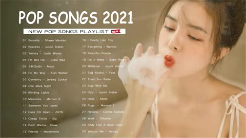 Top Hits 2021 🐢 New Popular Pop Songs 2025: Easy On Me, Stay, All Too Well, Oh My God