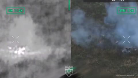 Heavy Munitions Blowing the Roof Off Russian Positions