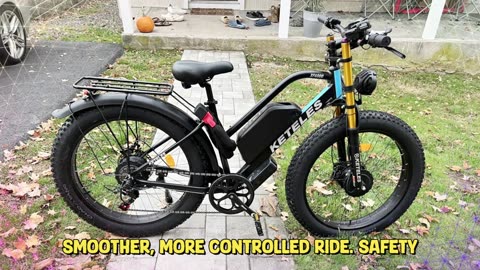 KETELES XF4000 Electric Bike 2000W 48V 23AH Battery Off-road Road City Electric Bike