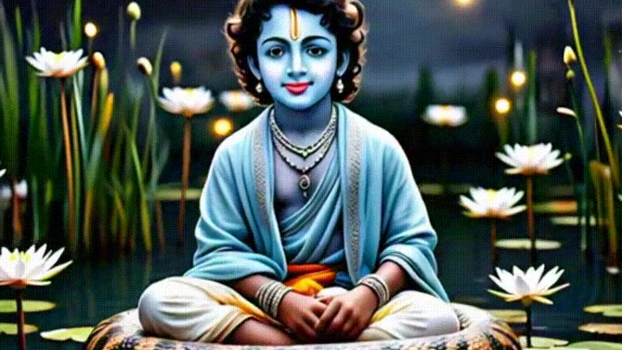 maha mantra krishna vasudevaye #mahadev #krishna #bankebihari