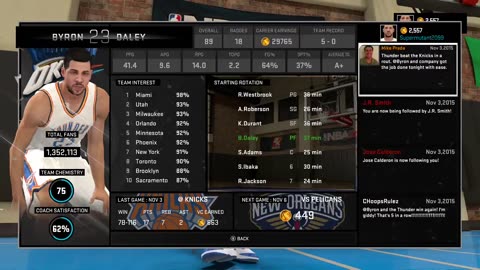 Sports Sunday Afternoon with NBA2K15. Happy Father's Day - 12 _ 16