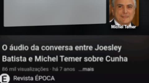 O áudio da conversa entre Joesley Batista e Michel Temer sobre Cunha “Tem que manter isso, viu”, disse Temer quando Joesley relatou que “estava de bem com Eduardo”