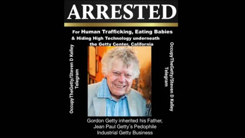 King Charles & Gordon Getty Eat Children, Please OccupyTheGetty and Stop them.
