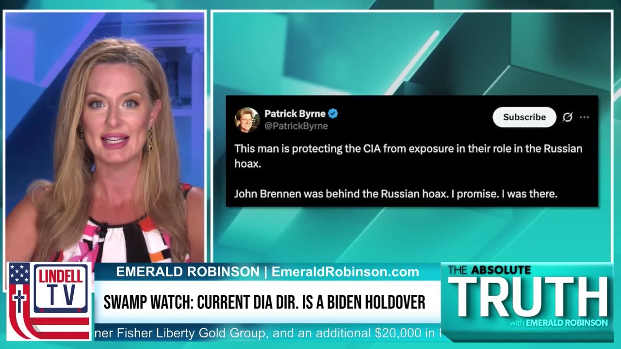 BREAKING: Biden Holdover DIA Director Jeffrey Kruse Fired