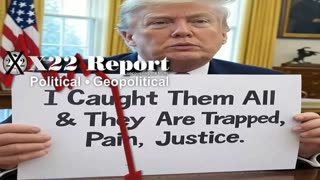 X22 Report: The [DS] Is Trapped With Epstein & The Russia Hoax, Eyes On.......