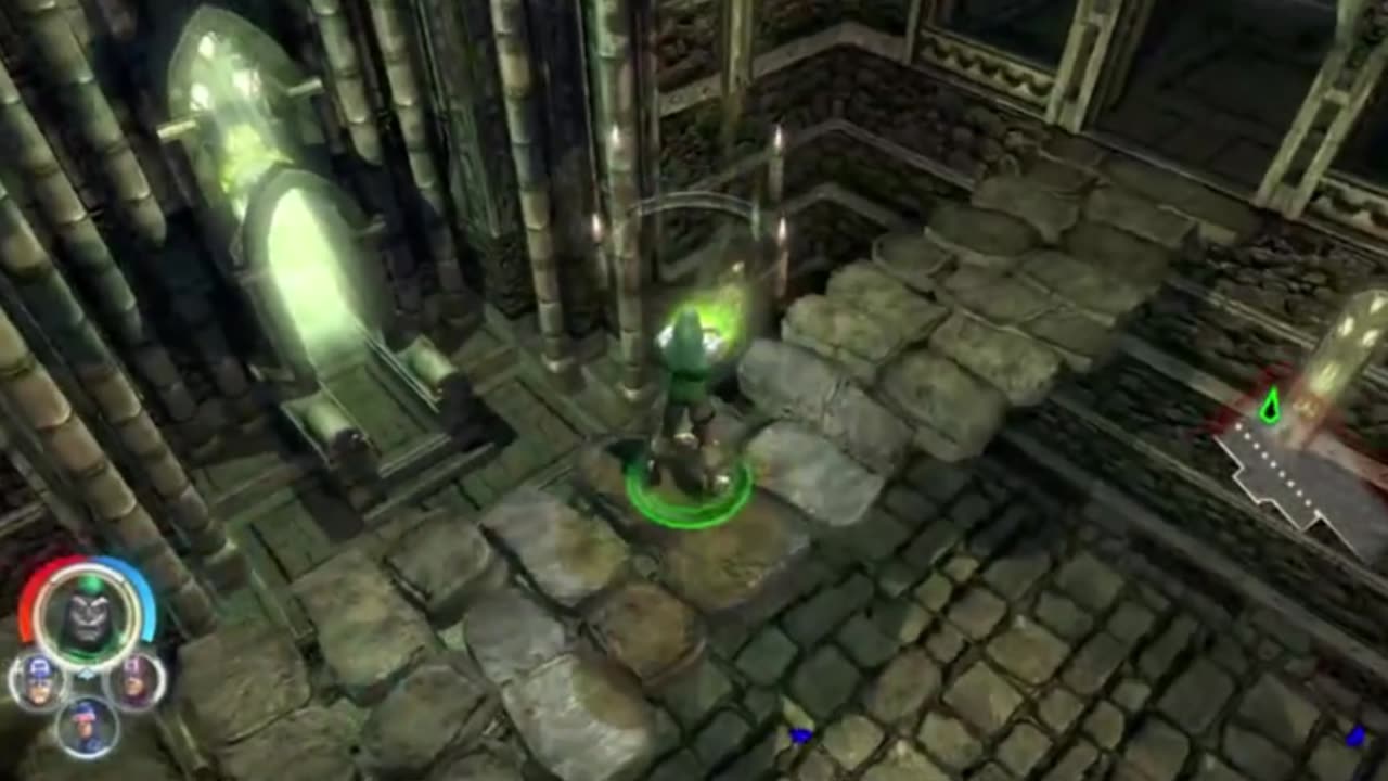 Ultimate Alliance OST 318/319 Castle Doom And Ambience Action/Quiet