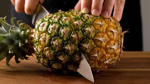 This Pink Pineapple Is ILLEGALLY Juicy 🍍💦 | Satisfying ASMR Split #SatisfyingVideo #ASMR