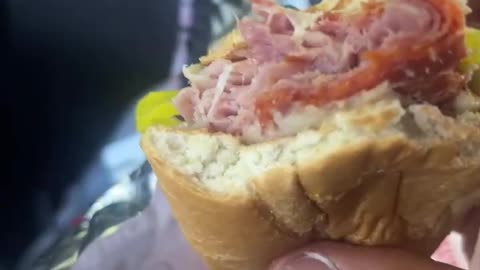 Arby's Loaded Italian Sandwich Taste Test The Fast-Food Restaurant & Dessert Review