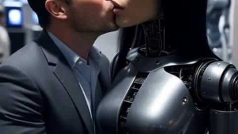 Training the AI Entrenando a la IA #ai #aiart #robotgirl
