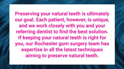 DENTAL IMPLANTS & PERIODONTAL HEALTH - Implants and Gum Care in Rochester, NY