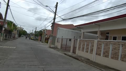 Tranquility on Mabini Street in Cavite City, Cavite in the Philippines