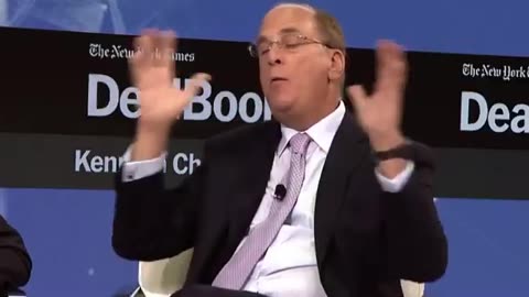 Larry Fink - The New chairman WEF - about force changing human behaviour