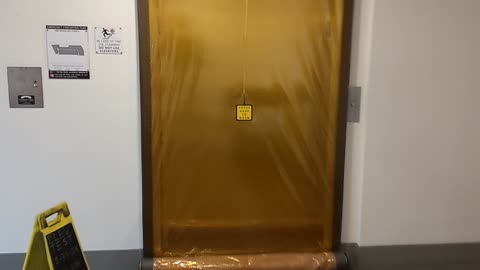 Elevator Smoke Curtain Inspection and verification
