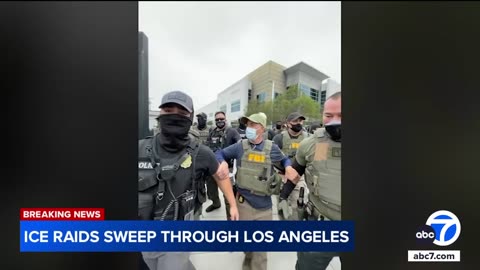 Union Leader David Huerta Hospitalized After Arrest During Protest Against ICE Raids in LA
