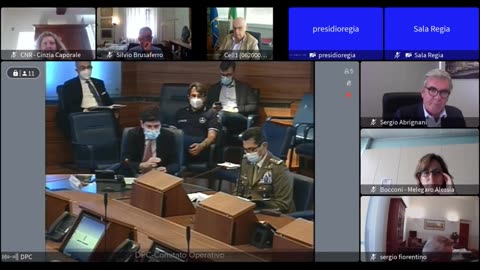 CTS: VIDEO DI UNA RIUNIONE. DESECRETATO - 9 giugno 2021 ESTRATTO