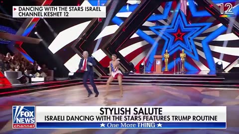 Israeli version of 'Dancing with the Stars' salutes Trump and first lady