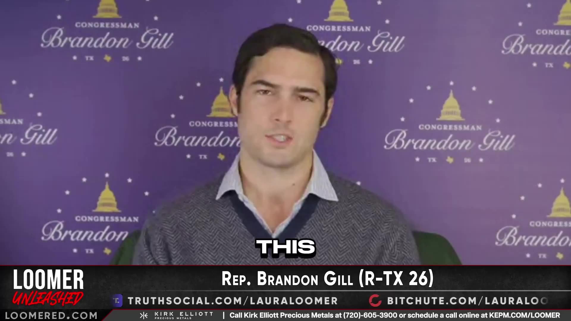 💥 Rep Brandon Gill on articles of impeachment against Judge Boasberg