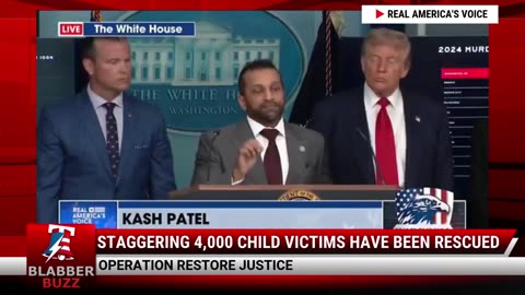 Staggering 4,000 Child Victims Have Been Rescued