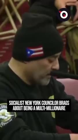 Socialist New York City Councilwoman Alexa Aviles brags about being a multimillionaire