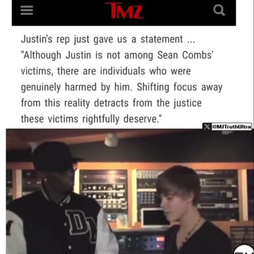 According to Justin Bieber’s Rep, Justin is not one of Diddy’s Victims