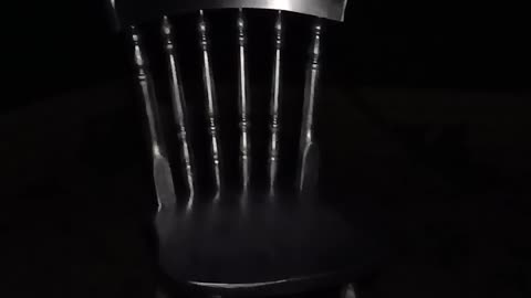Chair and moon