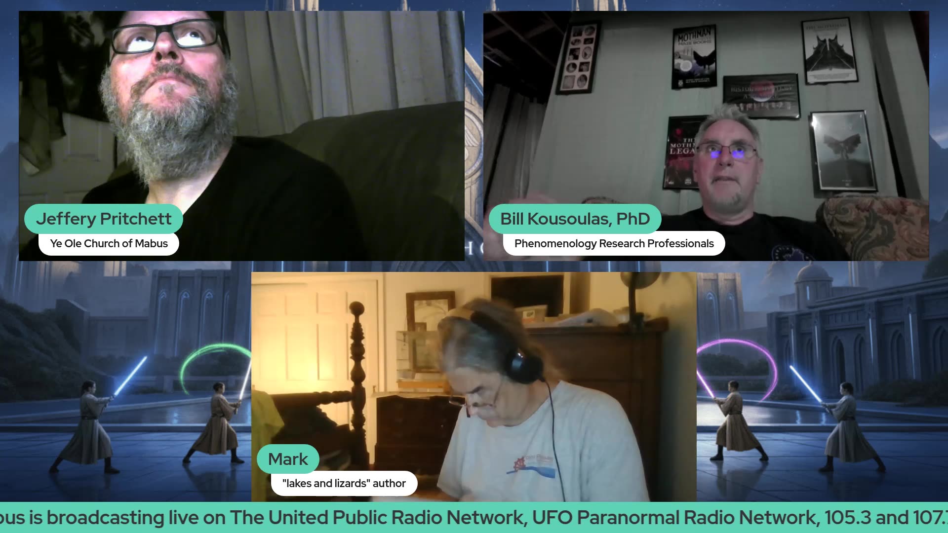 Church of Mabus: Bill Kousoulas & Mark Eddy - Positive Psychology - UFOs - Mothman