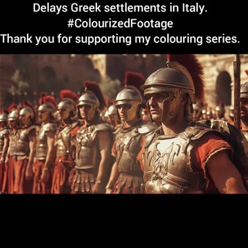 Greeks vs Etruscans 770 BC Clashes Over Trade #AncientItaly