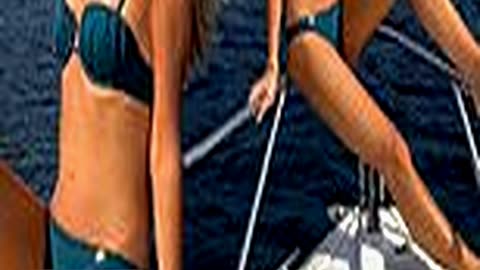 Amanda Holden Puts on a Leggy Display in Biki
