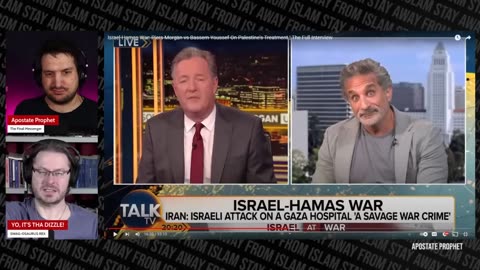 Piers Morgan vs Bassem Youssef Israel-Hamas War REVIEW