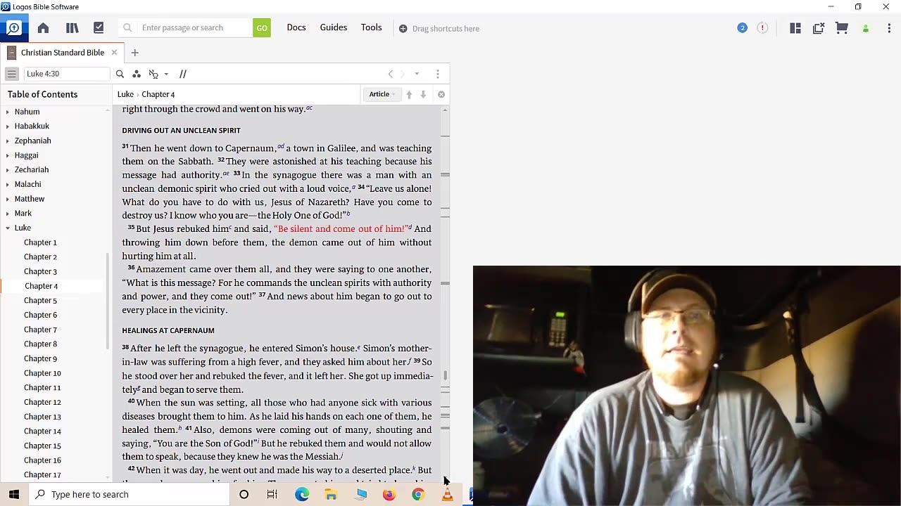 a demon recognizes Jesus [The Bride of Christ]