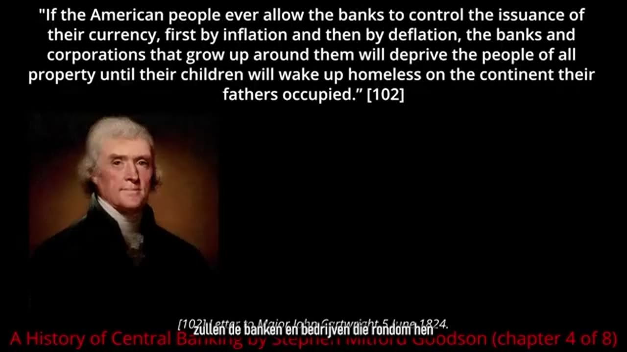 A History of Central Banking and the Enslavement of Mankind by Stephen Goodson (Dutch/NL Subs)
